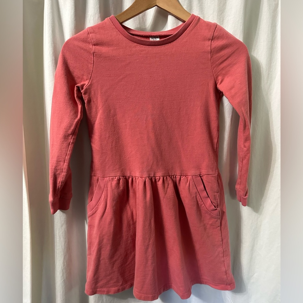 Carters, Coral long sleeve dress, Size 10